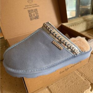BEARPAW Women's Blue Slippers